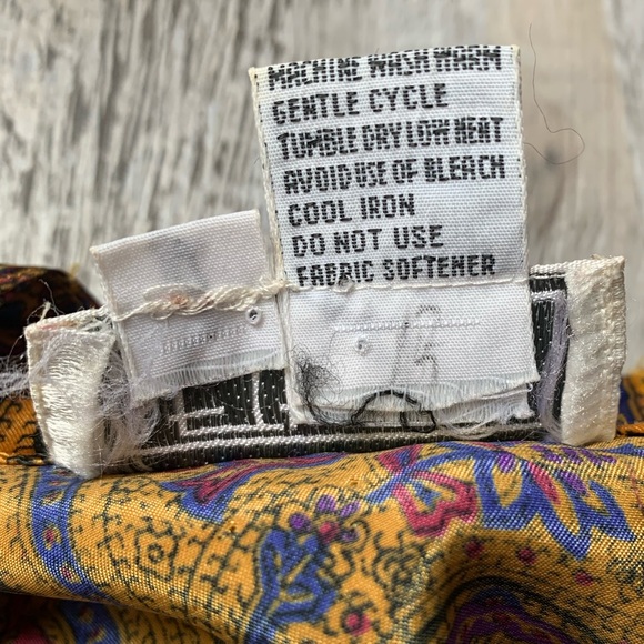 vintage Bethany : polyester multicolored blouse - Picture 9 of 11